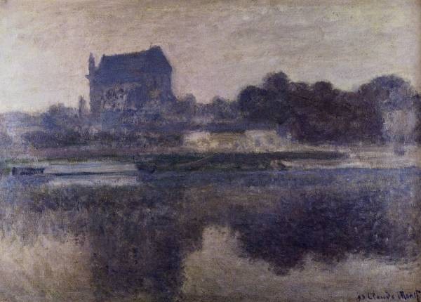 Monet The Church Of Vernon In The Mist 1893